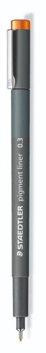 Тънкописец Staedtler Pigment Liner 308, 0.3, оранж