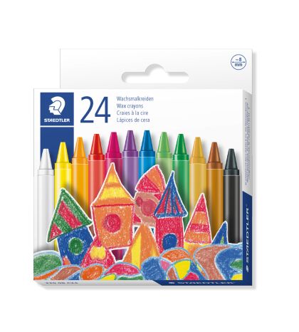 Пастели Staedtler Noris 220 08, 24 цвята