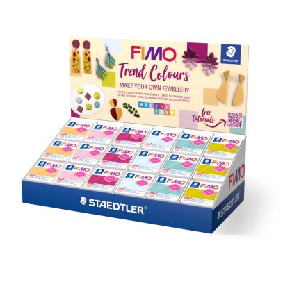 Дисплей глина Staedtler Fimo Soft, 36бр x 57g