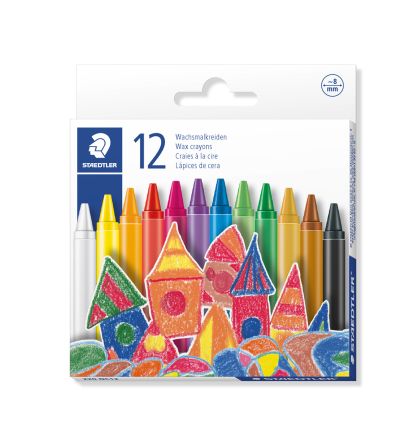 Пастели Staedtler Noris 220 08, 12 цвята