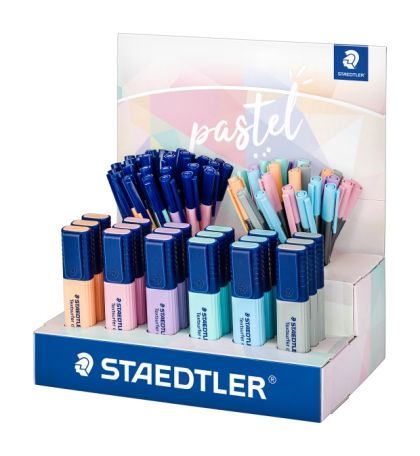 Дисплей Staedtler Pastel Writing, 78 броя