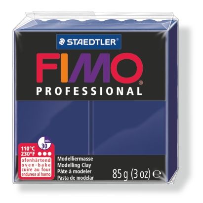 Полимерна глина Staedtler Fimo Prof,85g, тъмно син 34