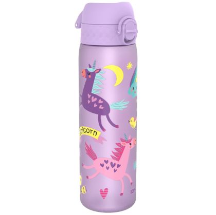 Бутилка за вода Ion8 Print, Recyclon, 500ml, еднорози