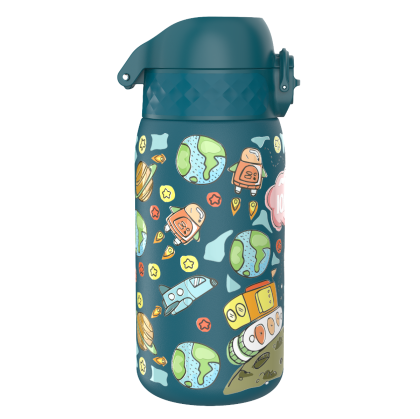 Бутилка за вода Ion8 Print, мет, 400ml, Space