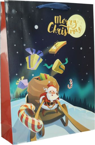 Подаръчна торбичка XMAS Jumbo, 71295, 33x45x11 cm