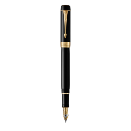 Писалка Centennial Parker Royal Duofold Black GT, M