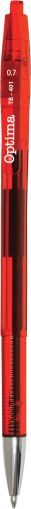 Химикалка Optima TB 401, червена