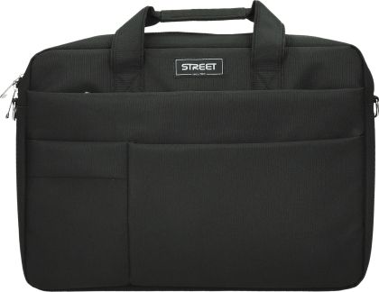 Чанта за лаптоп Street Sleek, 42x5x31cm, BLACK