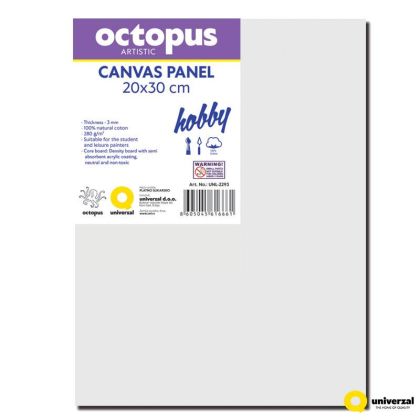 Платно за рисуване Octopus, 20x30cm