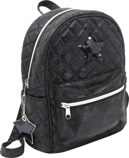 Детска раница Street Fashion Black Star 20x26x10