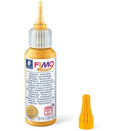 Гел за декорации Staedtler Fimo, 50ml, златист