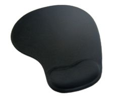 Подложка за мишка с гел Omega, черна