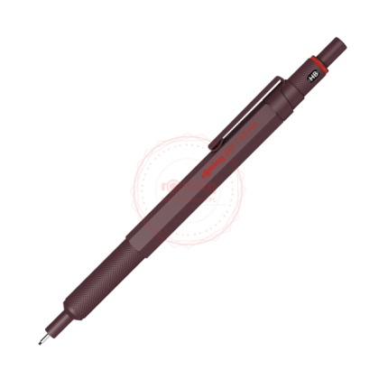 Автоматичен молив Rotring 600, 0.5mm, кафяв
