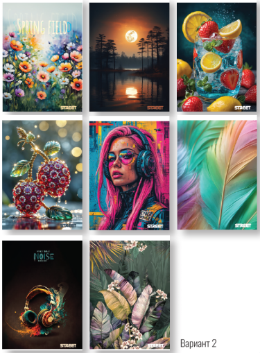 Тетрадка О+ А5, 80л, широки редове,телчета,2025 Вариант2 момиче