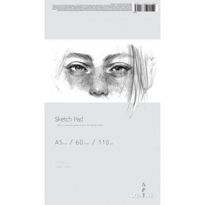 Скицник Sketch Pad А5, 110 g, 60 листа