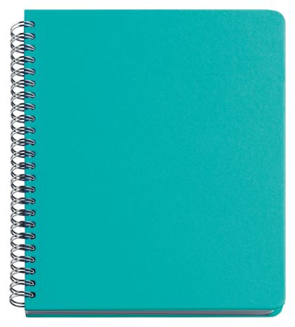 Бележник със спирала Сатурн, А5, светлосин