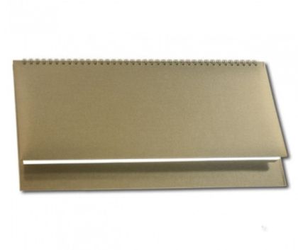 Настолен календар-бележник Light, ЗЛАТИСТ