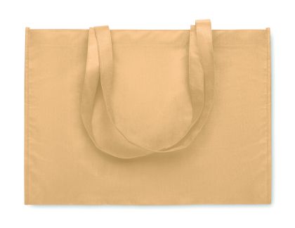 Чанта за пазар с дълги дръжки, бежова