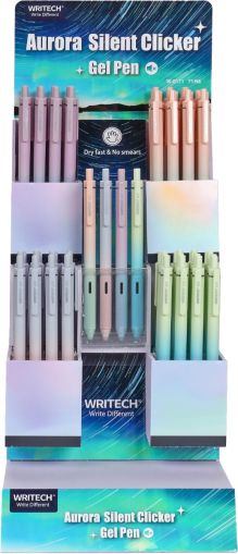 Дисплей гел химикалки Writech Gradient, 72 бр.