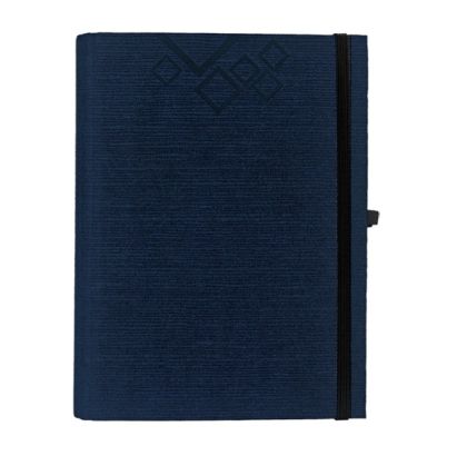 Бележник със скрита спирала Bamboa, без дати, син