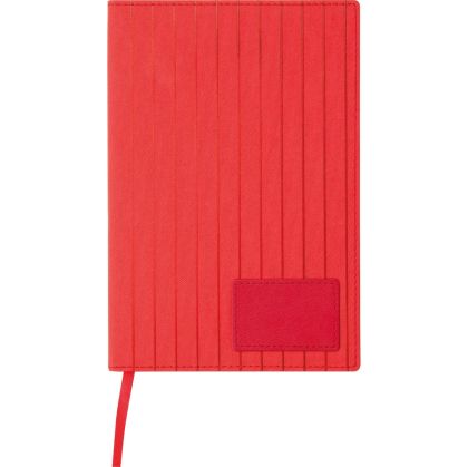 Бележник А5, PU корица, 96 страници, ЧЕРВЕН