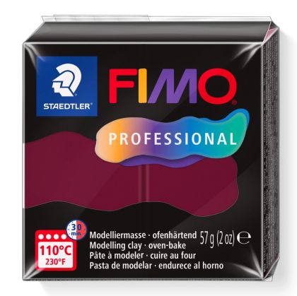 Полимерна глина Staedtler Fimo Profession,57g, БОРДО