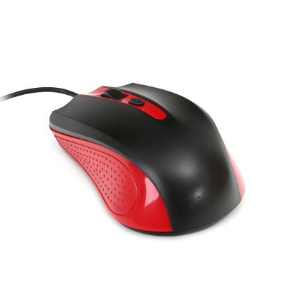 Оптична мишка Omega OM05, USB, червена