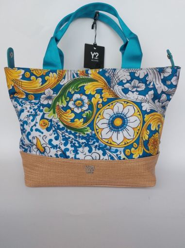 Чанта Ynot Ortigia 003, 42x16x24cm, Aquamarine