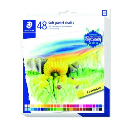 Меки пастелни тебешири Staedtler DJ, 48 цвята