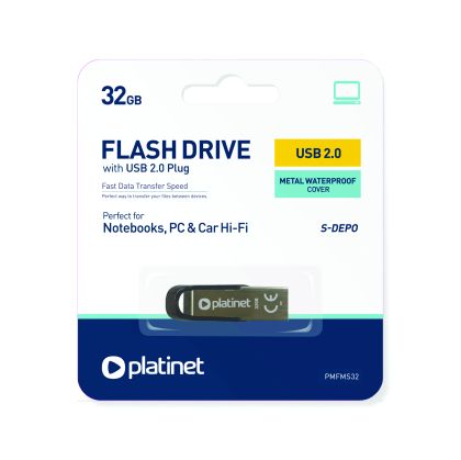 Преносима памет Platinet S-Depo USB 2.0, 32 GB