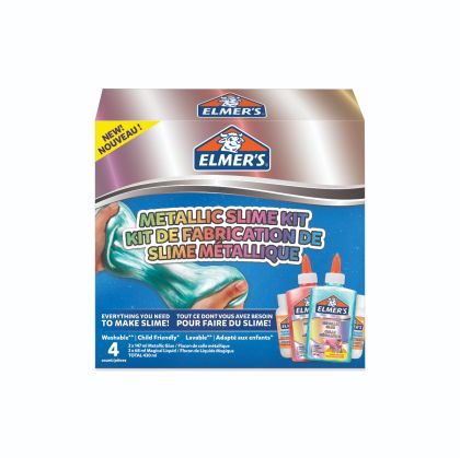 Комплект за слайм Elmers, металикови цветове