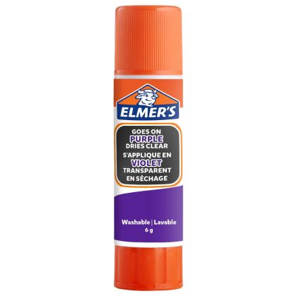 Сухо лепило Elmers Disappearing Purple, 3x6g