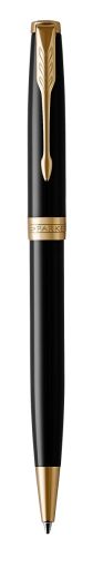 Химикалка Parker Royal Sonnet Lacquer, черна GT, без кутия