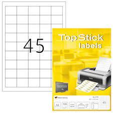 Етикети TopStick 8778, 38.1х29.6mm, 100л. (4500бр)