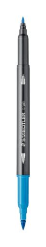 Акварелни флумастри Staedtler 3001, двув, светлосин 34