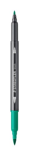 Акварелни флумастри Staedtler 3001, двув, синьозелен 581