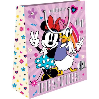 Подаръчна торб. License Foil L, Mickey/Minnie