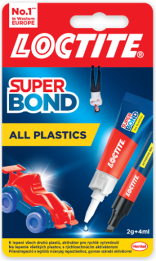 Секундно лепило LOCTITE Super Bond All Plastics,2g