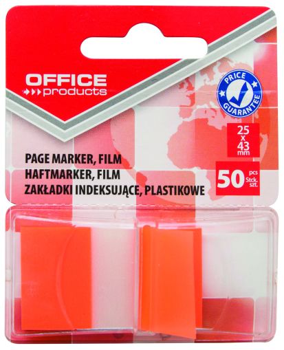 Сигнални лентички Office Products, 25x43, оранжев