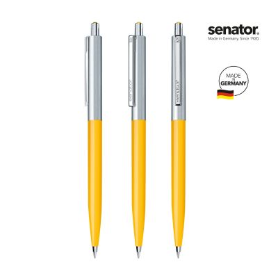 Химикалка Senator Point Metal 3317, жълта 7408