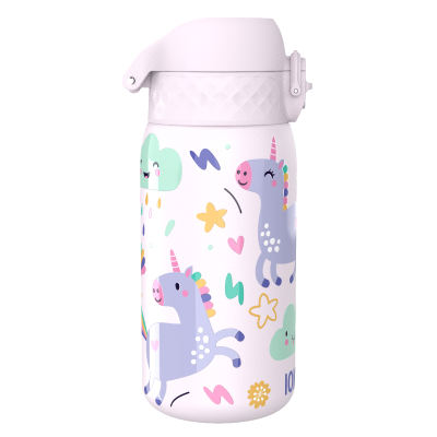 Термо бут. за вода Ion8 Print, мет,320ml, Unicorns