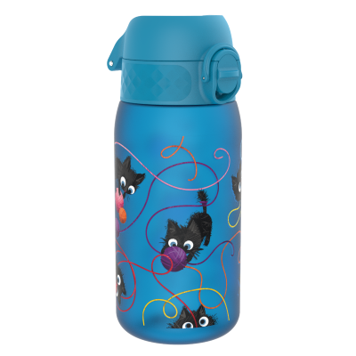 Бутилка за вода Ion8 Print, рец.пл, 350ml, Cats