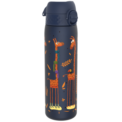 Бутилка  за вода Ion8 Print, рец.пл,500ml, Giraffes