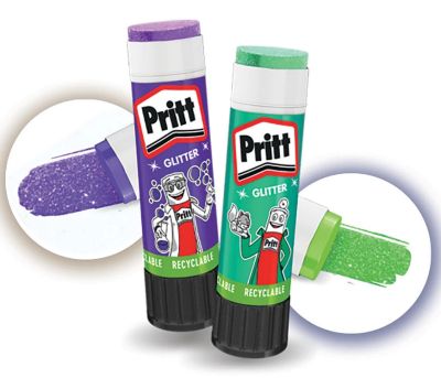 Сухо лепило Pritt с металически ефект 2 х 20g