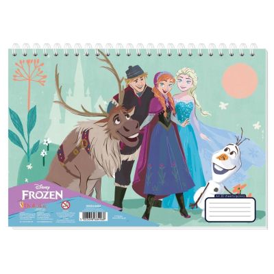 Скицник със спирала А4, 30л, Frozen 2