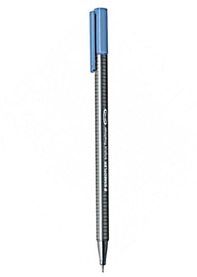 Тънкописец Staedtler Triplus 334, сивосин 63