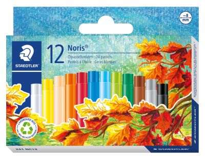 Маслени пастели Staedtler NC 241, 12 цвята