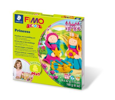 Комплект глина Staedtler Fimo Kids, 4x42g, Princess