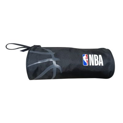 Несесер NBA, объл, 20х8х8 cm, черен