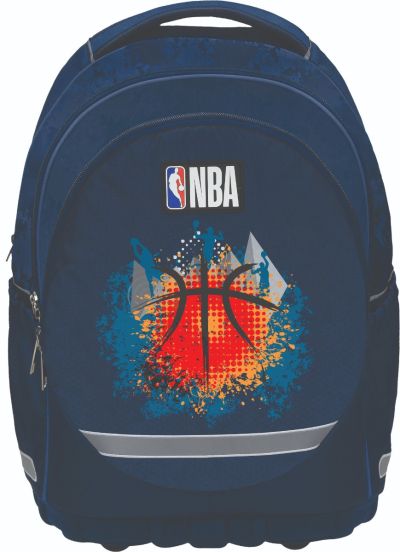 Ергономична раница NBA, 31х17х45 cm, синя